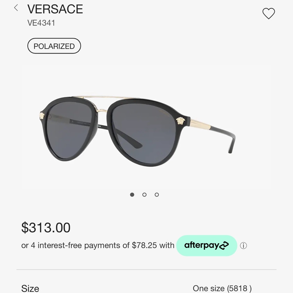 Versace sunglasses